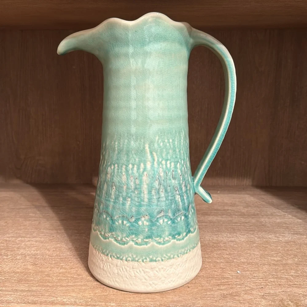 Old Havana Pitcher / Anthropologie / Color: MINT/ New